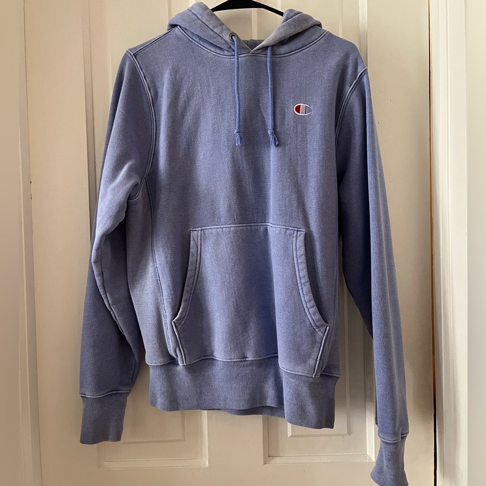 Champion Reverse Weave Hoodie in Perwinkle